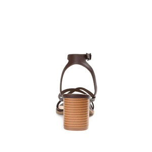 ANIKAH STRAPPY SANDALS IN FAUX LEATHER