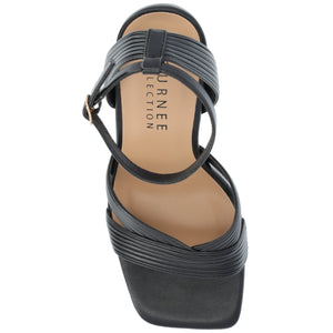 ANNETT HEELED SANDALS - Black