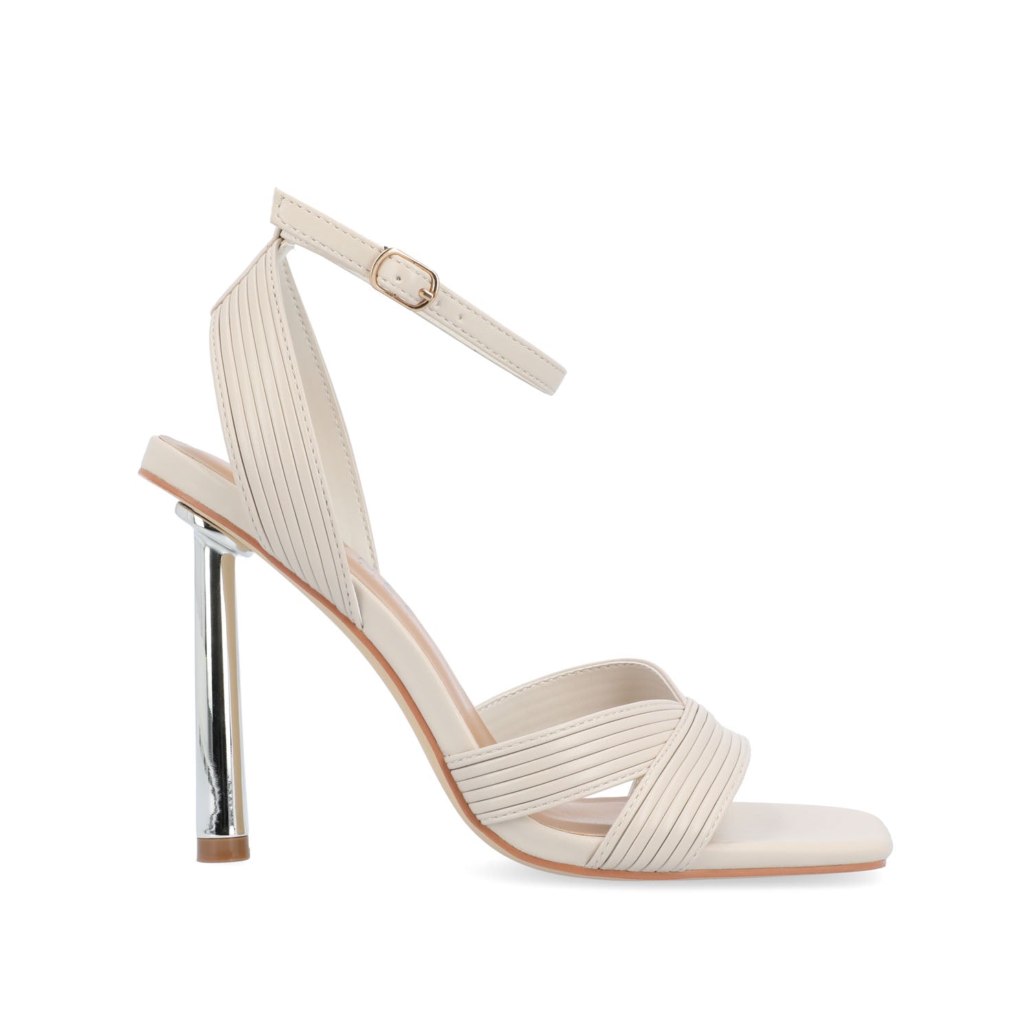 ANNETT HEELED SANDALS - Sand