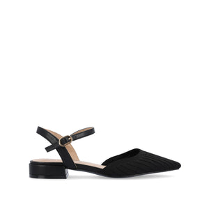 ANSLEY FLATS IN KNIT FABRIC - Black