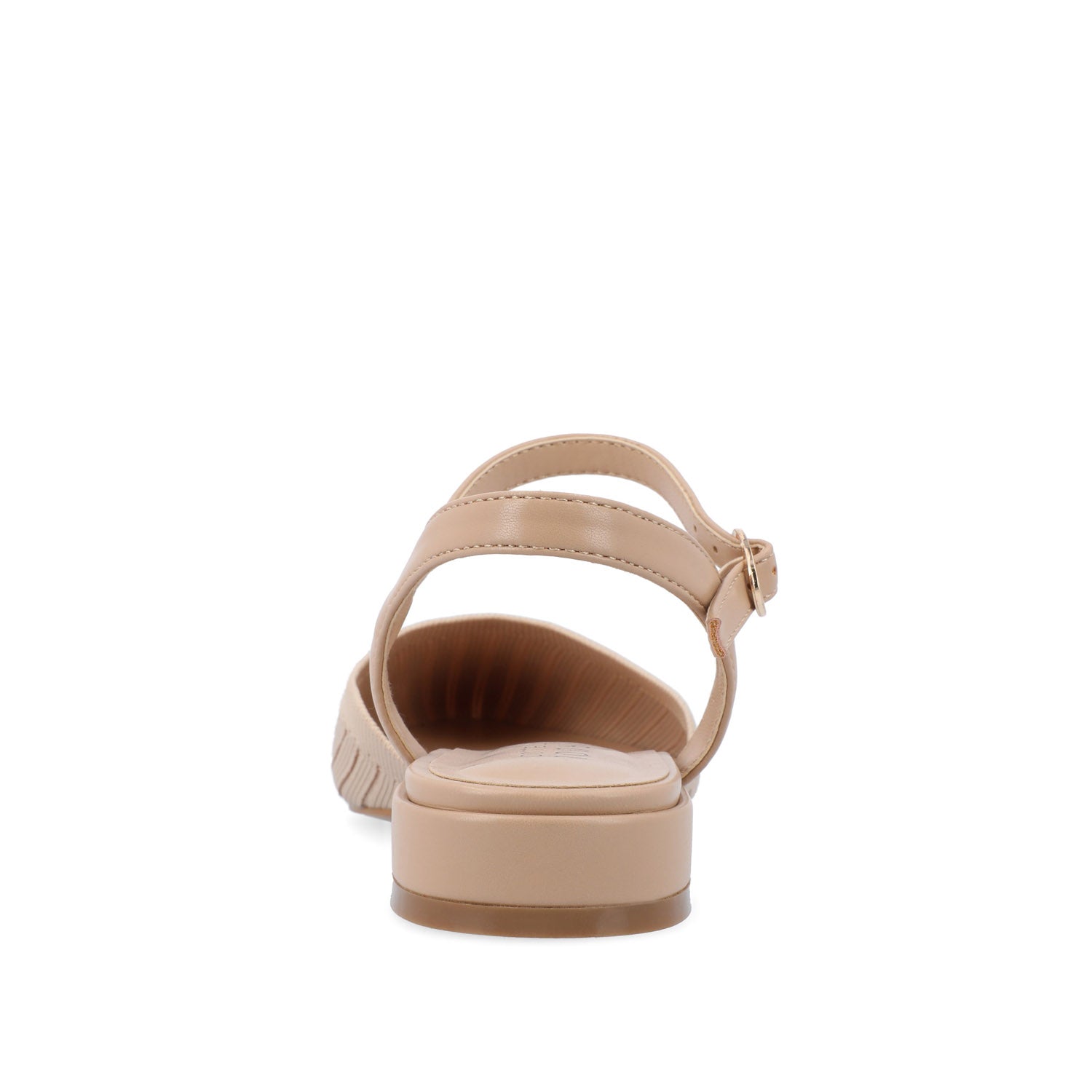 ANSLEY KNIT FABRIC FLATS IN WIDE - Tan