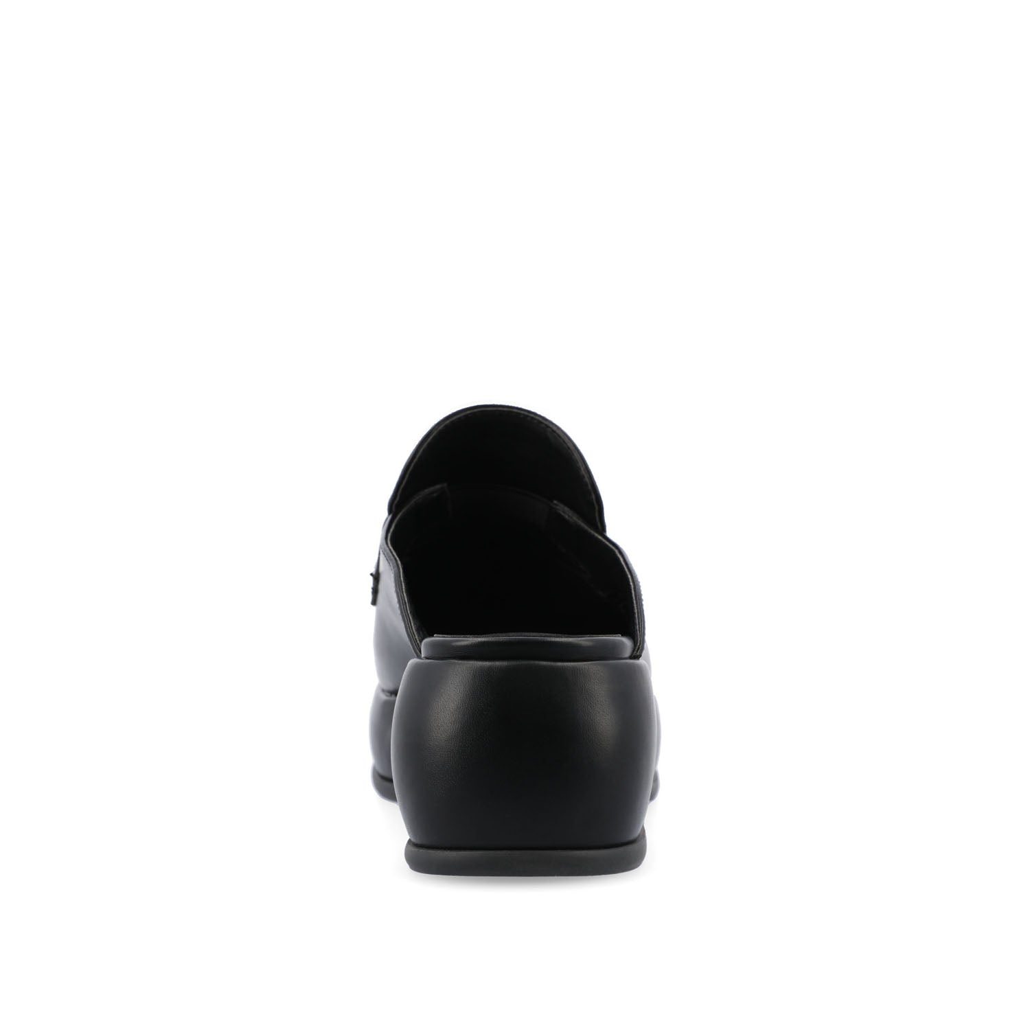 ANTONINA MULED FLATS IN FAUX LEATHER