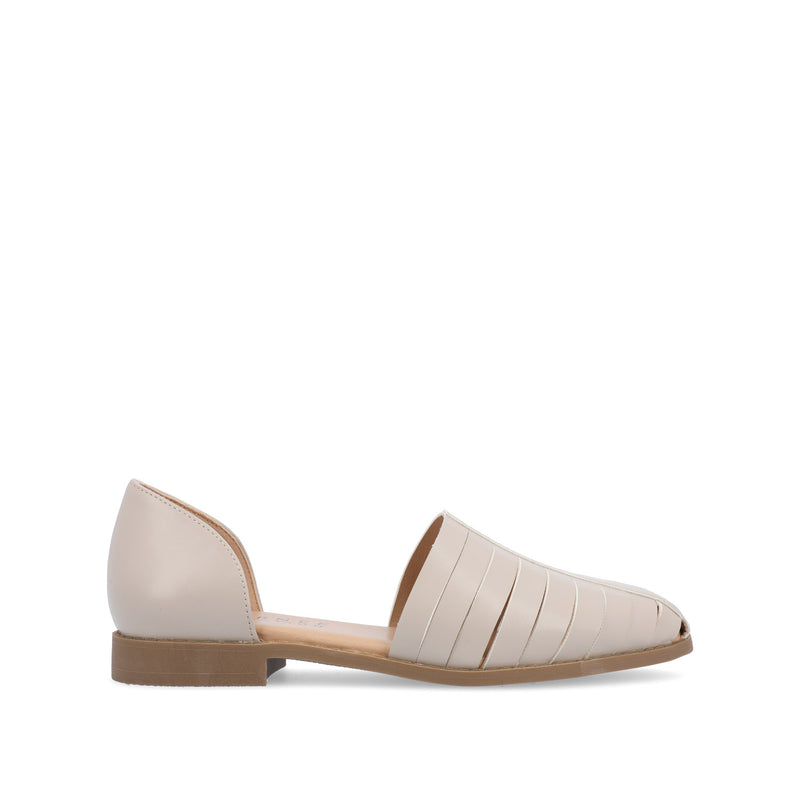 ANYAH D'ORSAY FLATS IN FAUX LEATHER