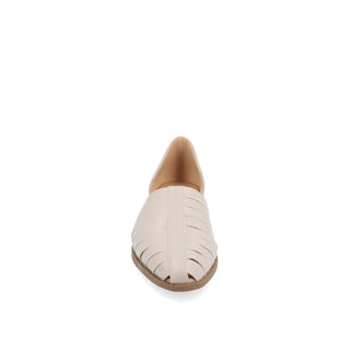 ANYAH D'ORSAY FLATS IN FAUX LEATHER