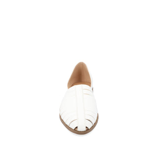 ANYAH D'ORSAY FLATS IN FAUX LEATHER