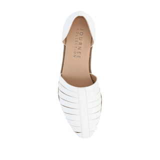 ANYAH D'ORSAY FLATS IN FAUX LEATHER