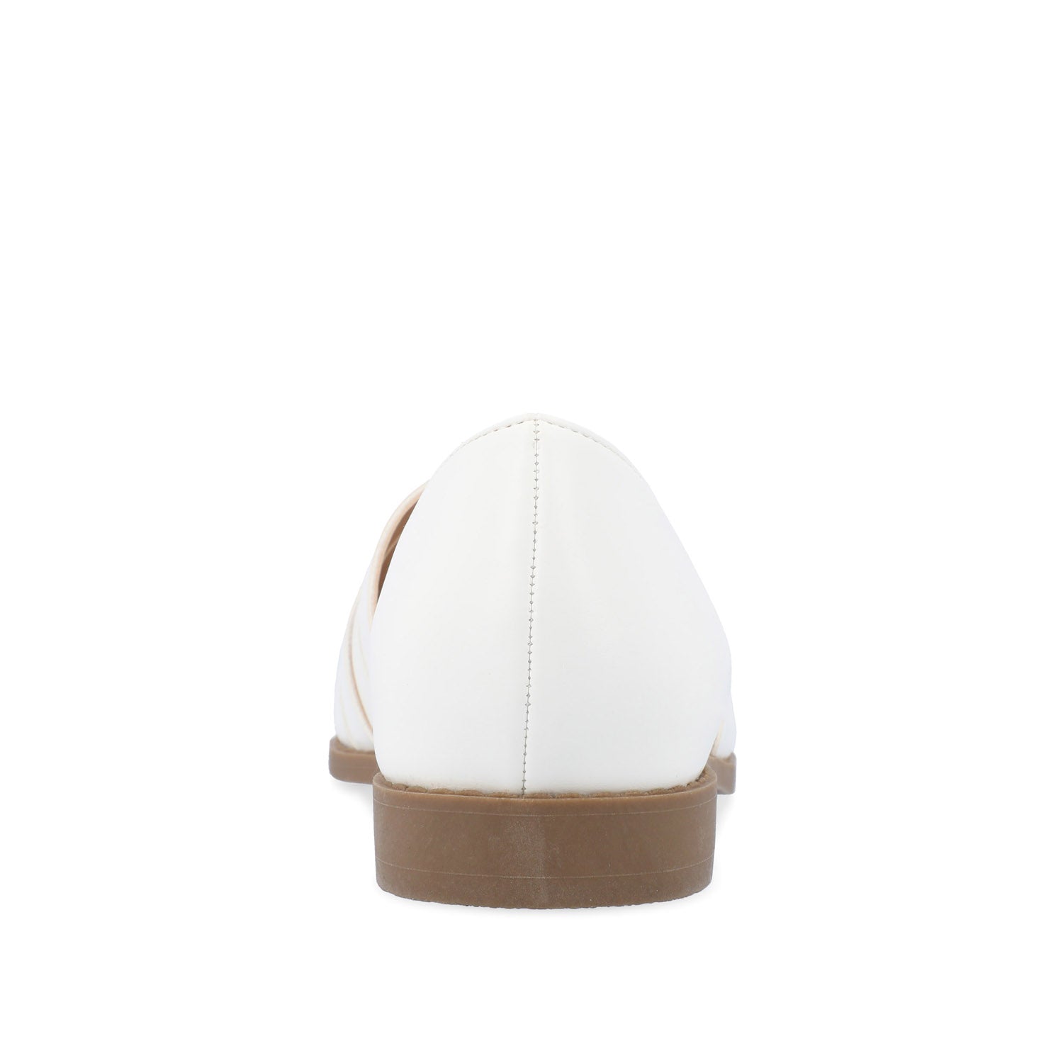 ANYAH D'ORSAY FLATS IN VEGAN LEATHER - White