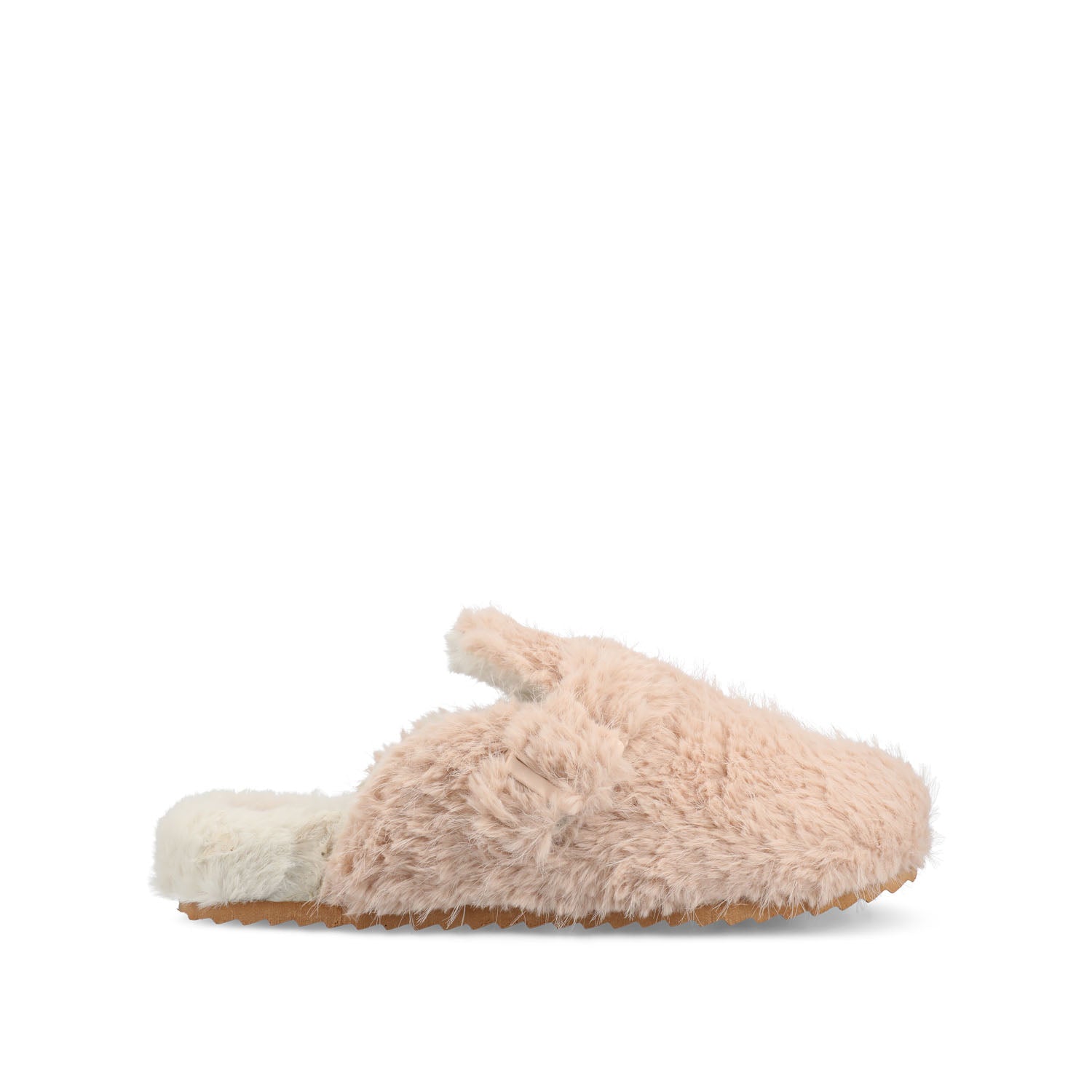ARDENN SLIPPERS IN FAUX FUR - Blush Faux Fur