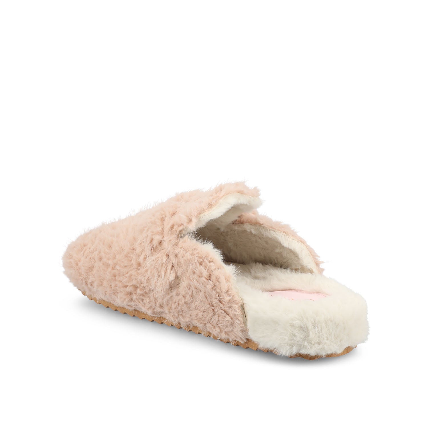 ARDENN SLIPPERS IN FAUX FUR - Blush Faux Fur