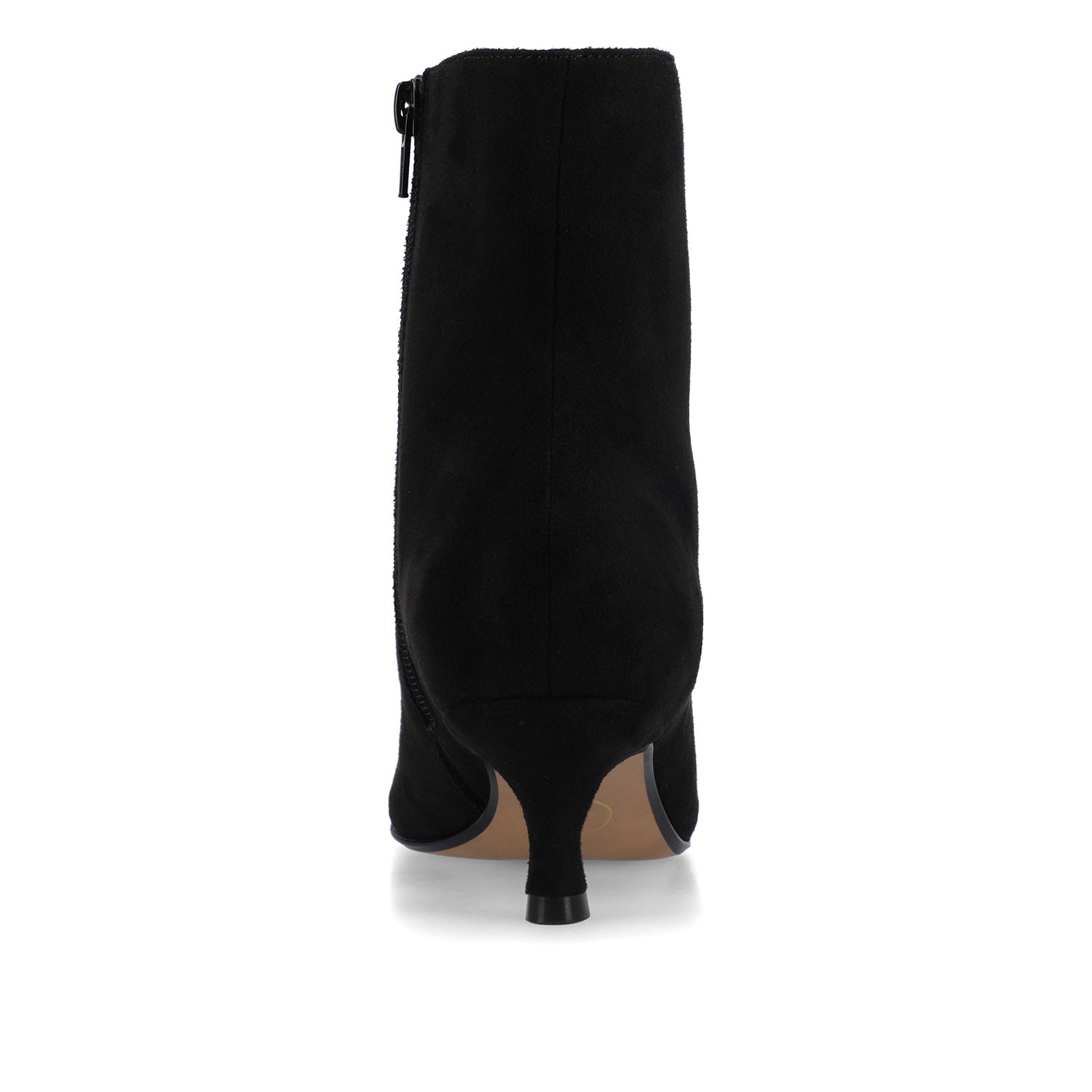 ARELY POINTED TOE BOOTIES - Black Suede