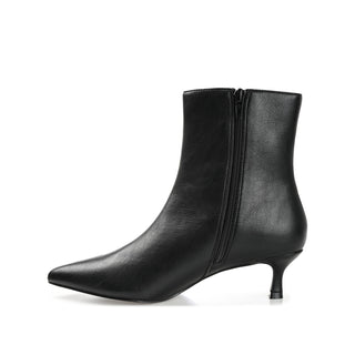 ARELY POINTED TOE BOOTIES IN FAUX LEATHER