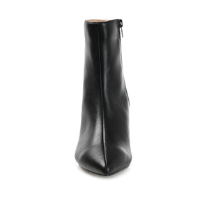 ARELY POINTED TOE BOOTIES IN WIDE - Black PU