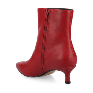 ARELY POINTED TOE BOOTIES - Crimson Pebble