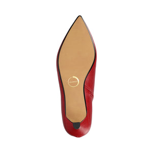 ARELY POINTED TOE BOOTIES - Crimson Pebble