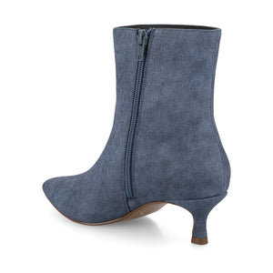 ARELY POINTED TOE BOOTIES - Dark Denim