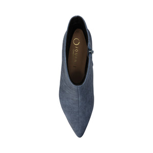 ARELY POINTED TOE BOOTIES IN WIDE - Dark Denim