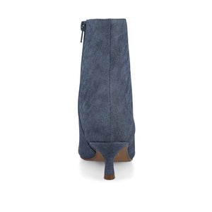 ARELY POINTED TOE BOOTIES - Dark Denim