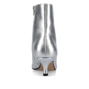 ARELY POINTED TOE BOOTIES - Silver