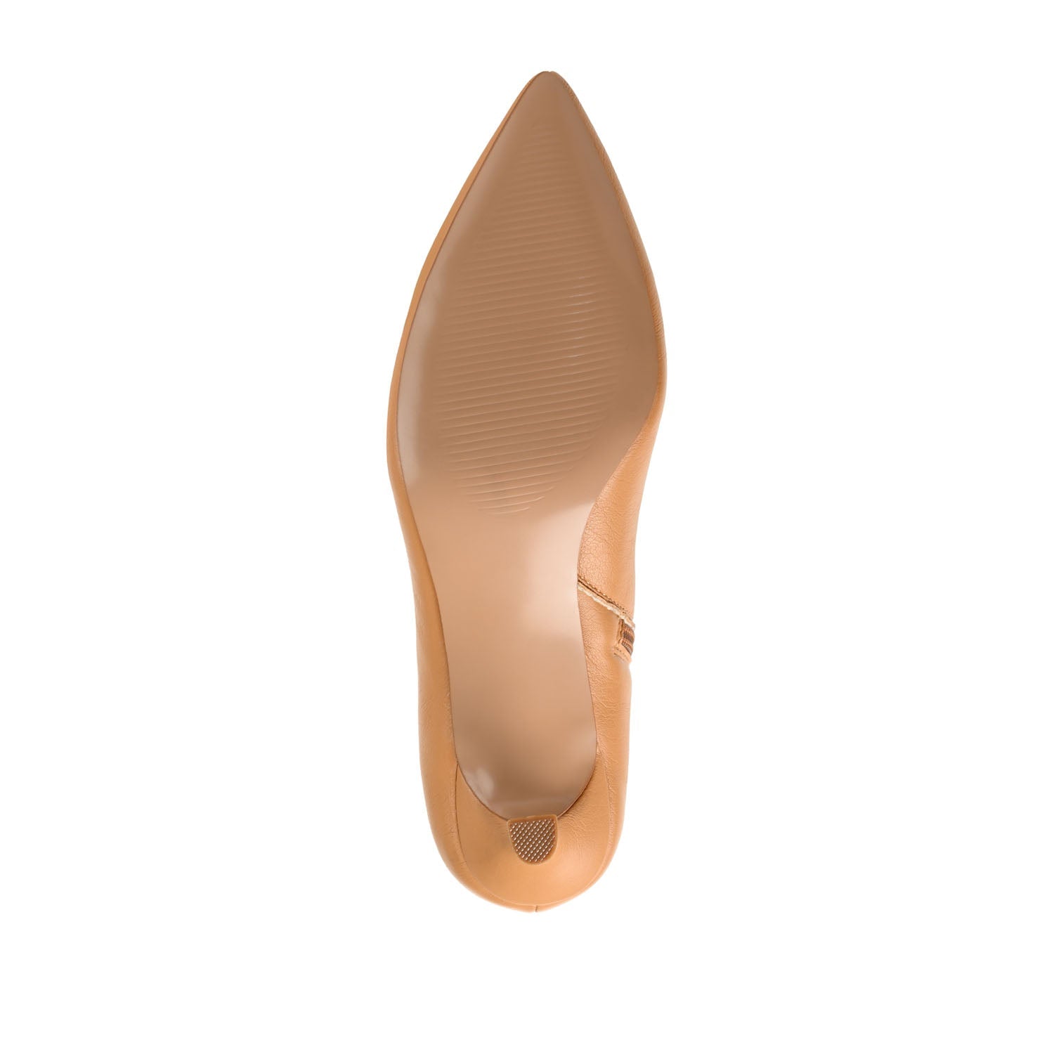 ARELY POINTED TOE BOOTIES IN WIDE - Tan PU
