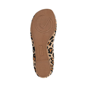 ARIA KNIT FLATS - Leopard