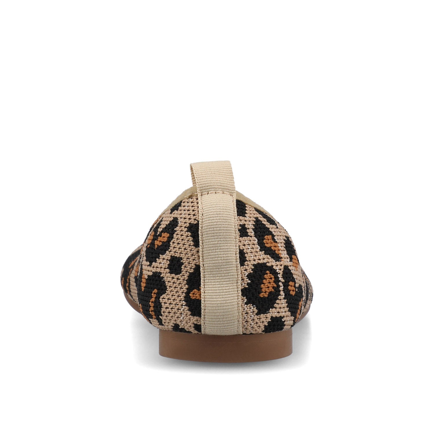 ARIA KNIT FLATS - Leopard