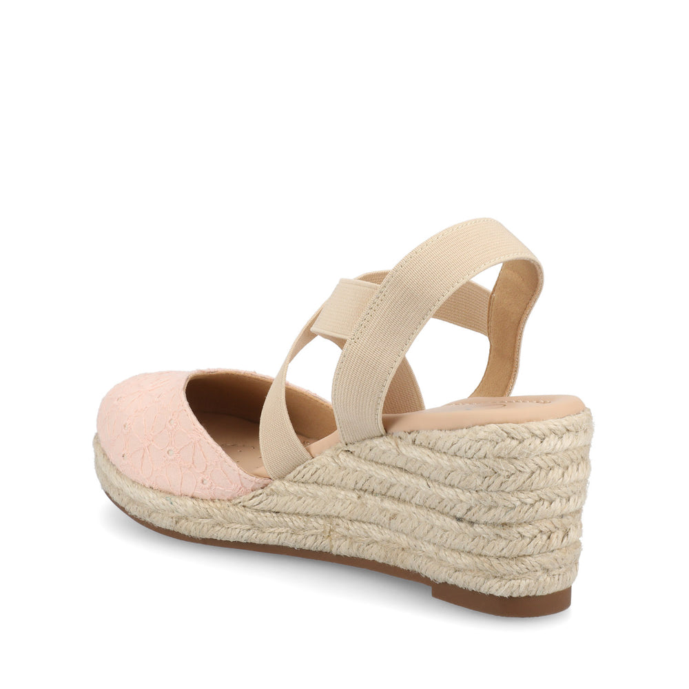 ASHLEE ESPADRILLE WEDGE SANDALS IN WIDE