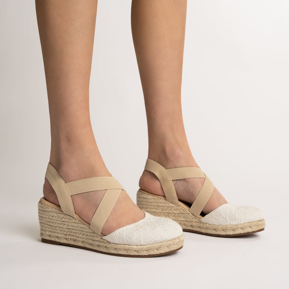 ASHLEE ESPADRILLE WEDGE SANDALS