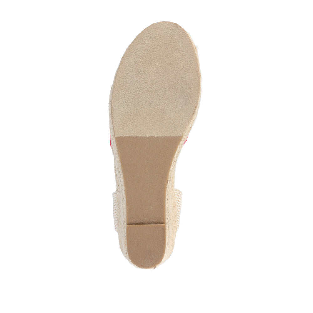 ASHLYN ESPADRILLE WEDGE SANDALS IN CANVAS