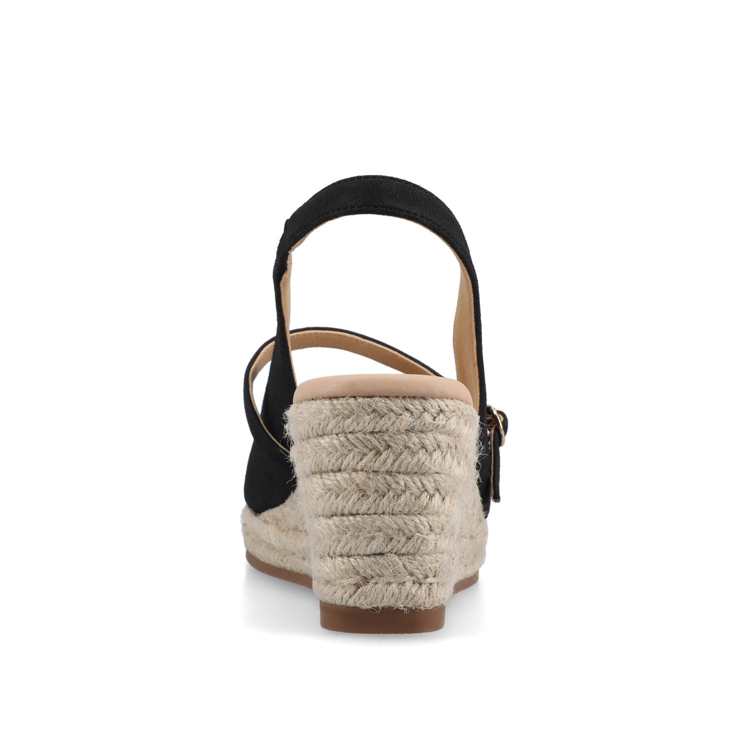 ASMYNA ESPADRILLE WEDGES - Black