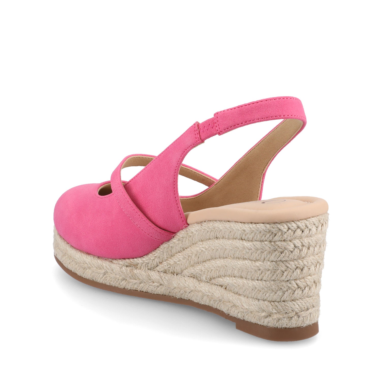 ASMYNA ESPADRILLE WEDGES - Hot Pink