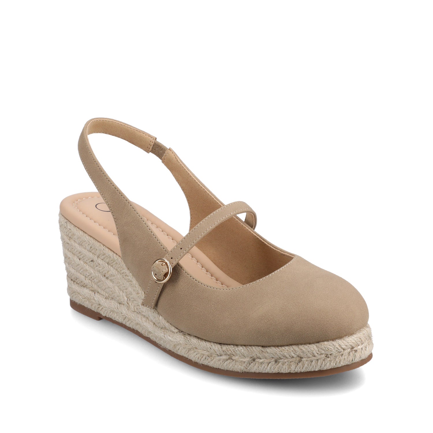 ASMYNA ESPADRILLE WEDGES - Sand