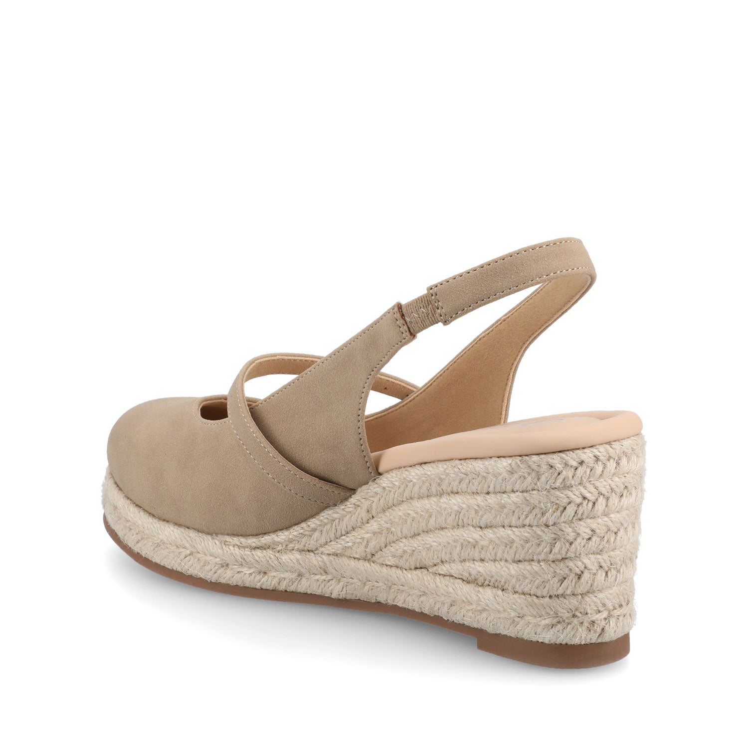 ASMYNA ESPADRILLE WEDGES - Sand