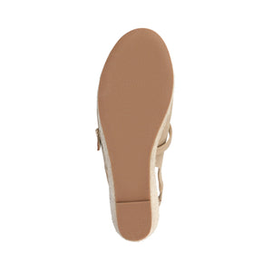 ASMYNA ESPADRILLE WEDGES - Sand