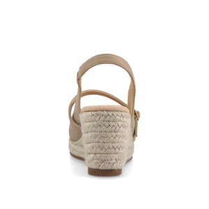 ASMYNA ESPADRILLE WEDGES - Sand