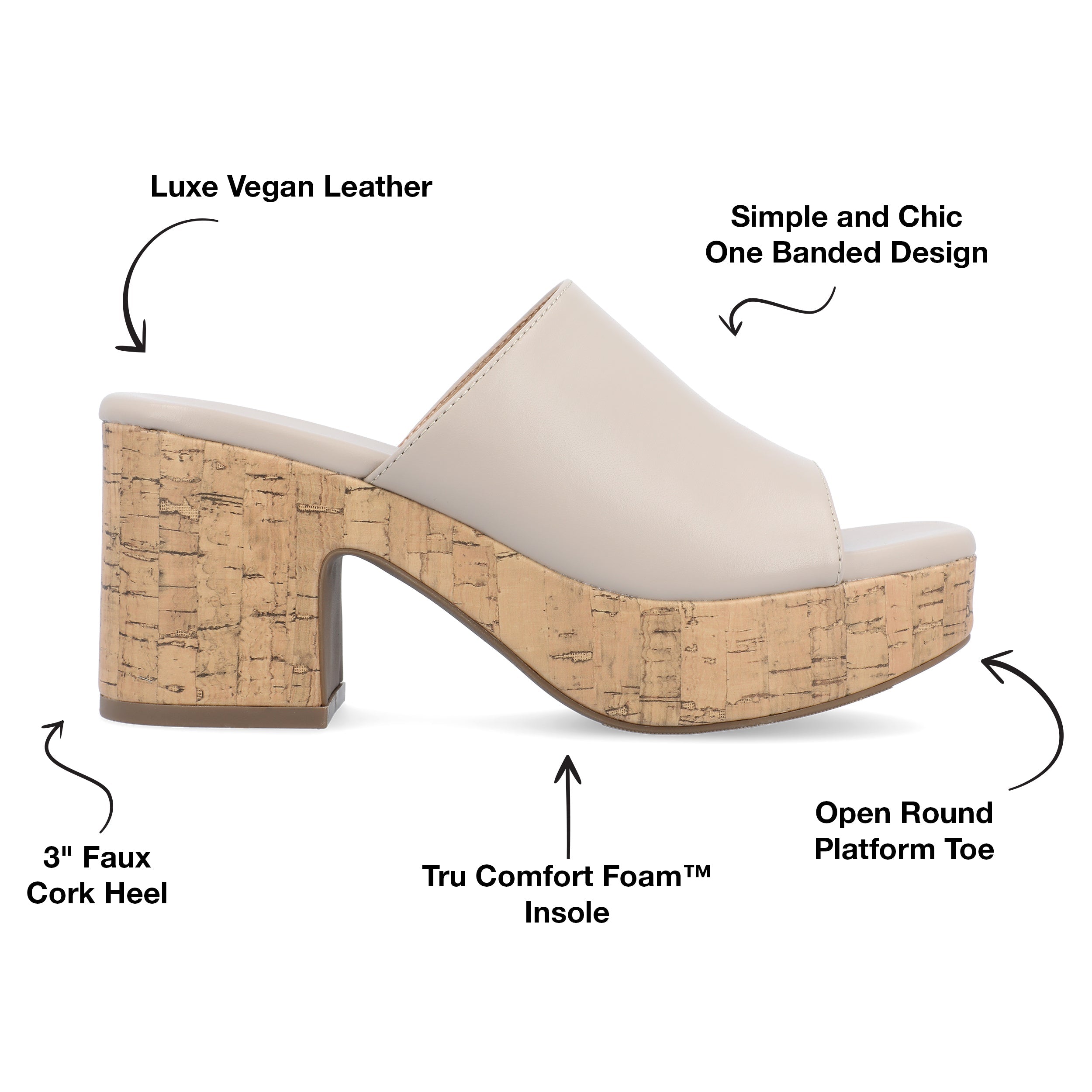 ASTTER HEELED SANDALS - Grey