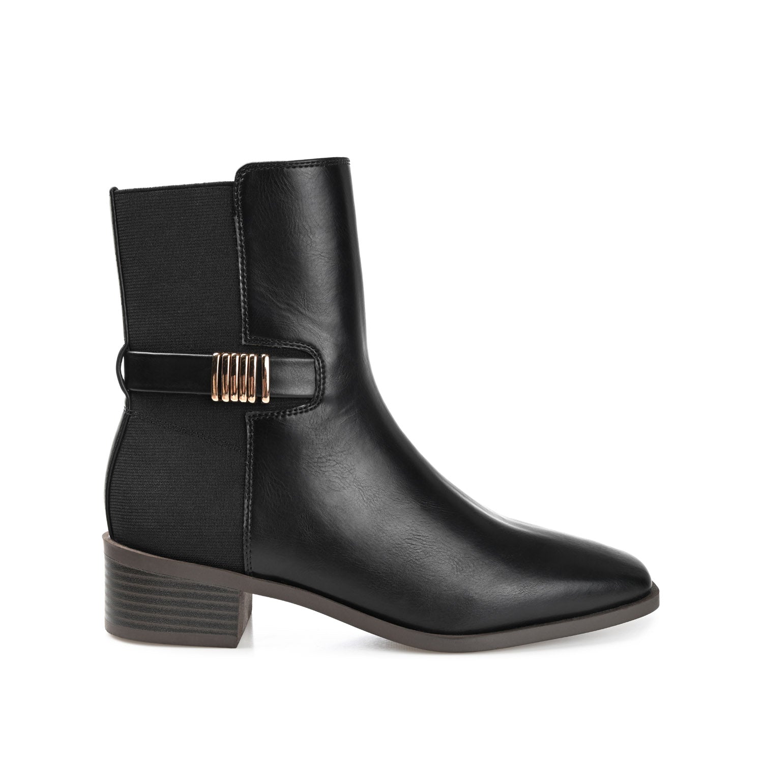 AUBRIE SQUARE TOE BOOTIES IN WIDE