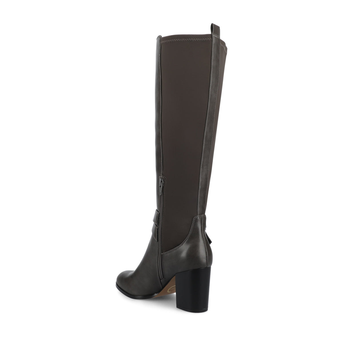 AVALONN KNEE HIGH DRESS BOOTS - Charcoal