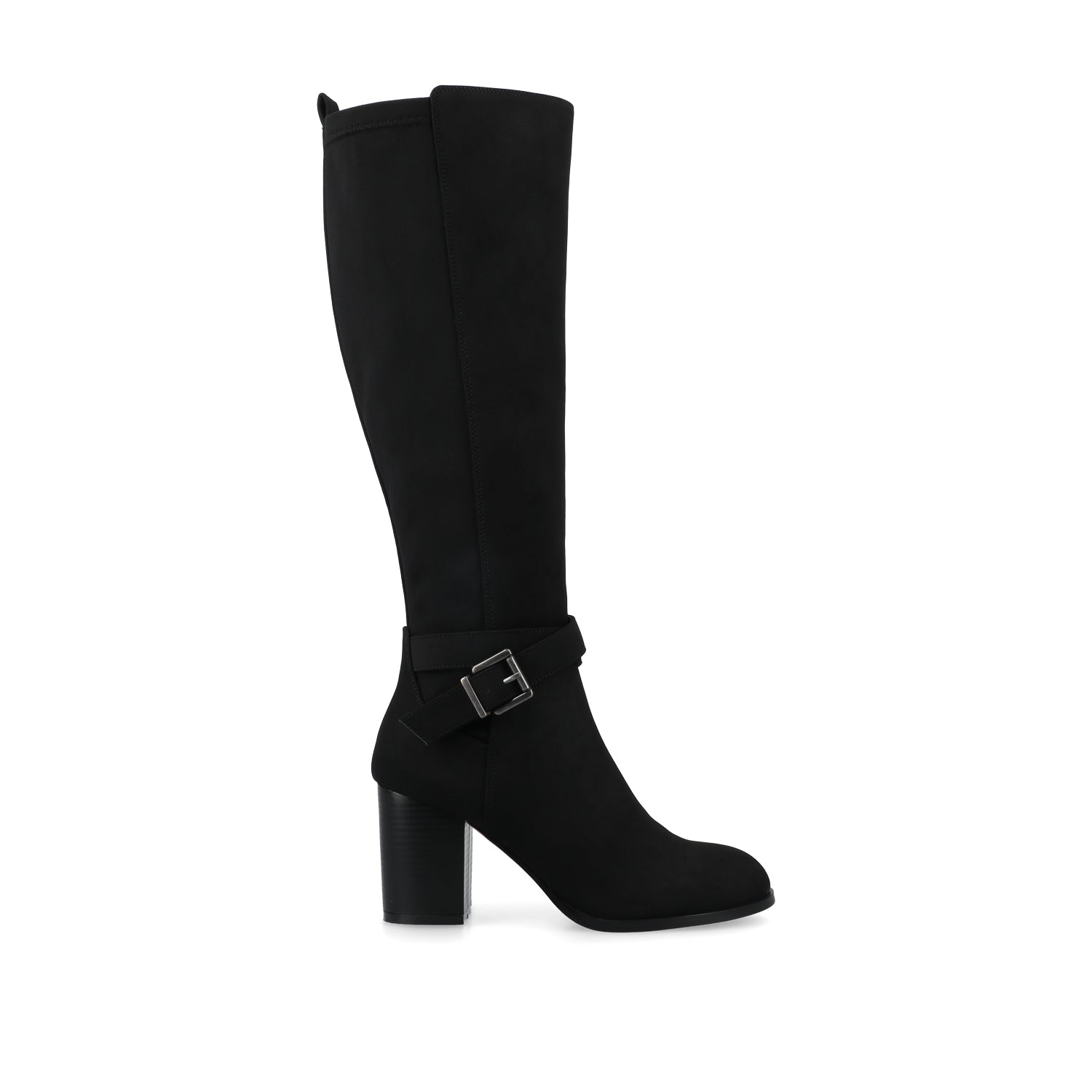 AVALONN KNEE HIGH DRESS BOOTS IN WIDE CALF