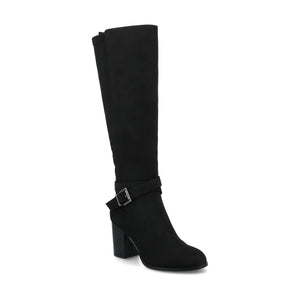 AVALONN KNEE HIGH DRESS BOOTS IN EXTRA WIDE CALF