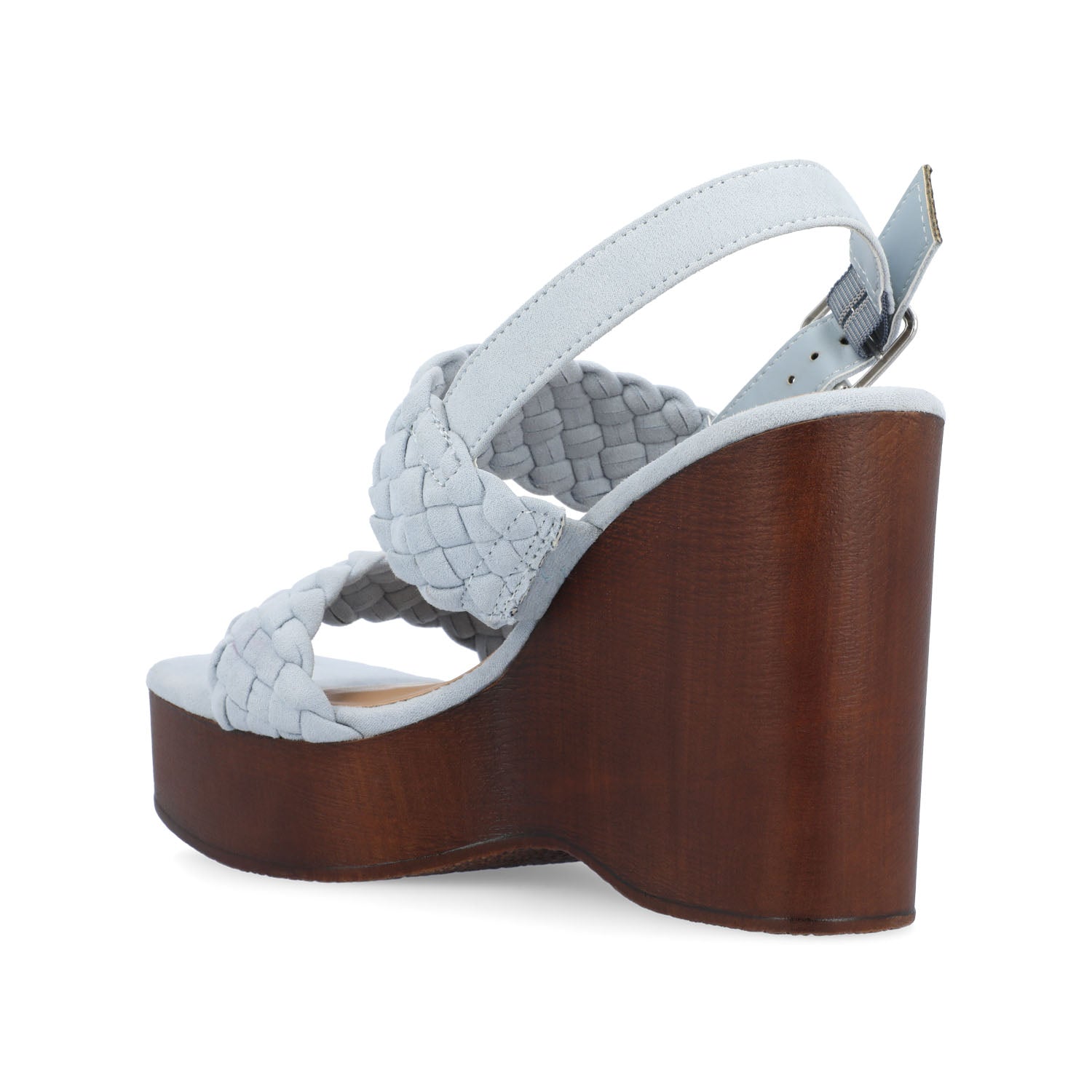 AYVEE HEELED SANDALS IN VEGAN LEATHER - Blue