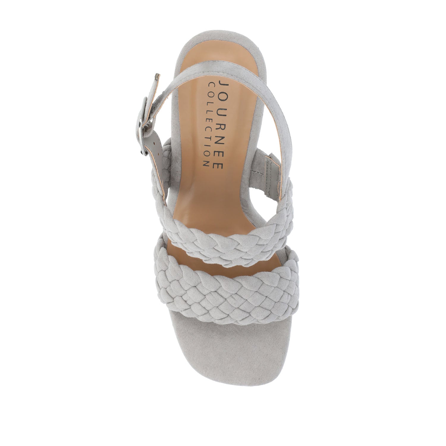 AYVEE HEELED SANDALS IN VEGAN LEATHER - Grey