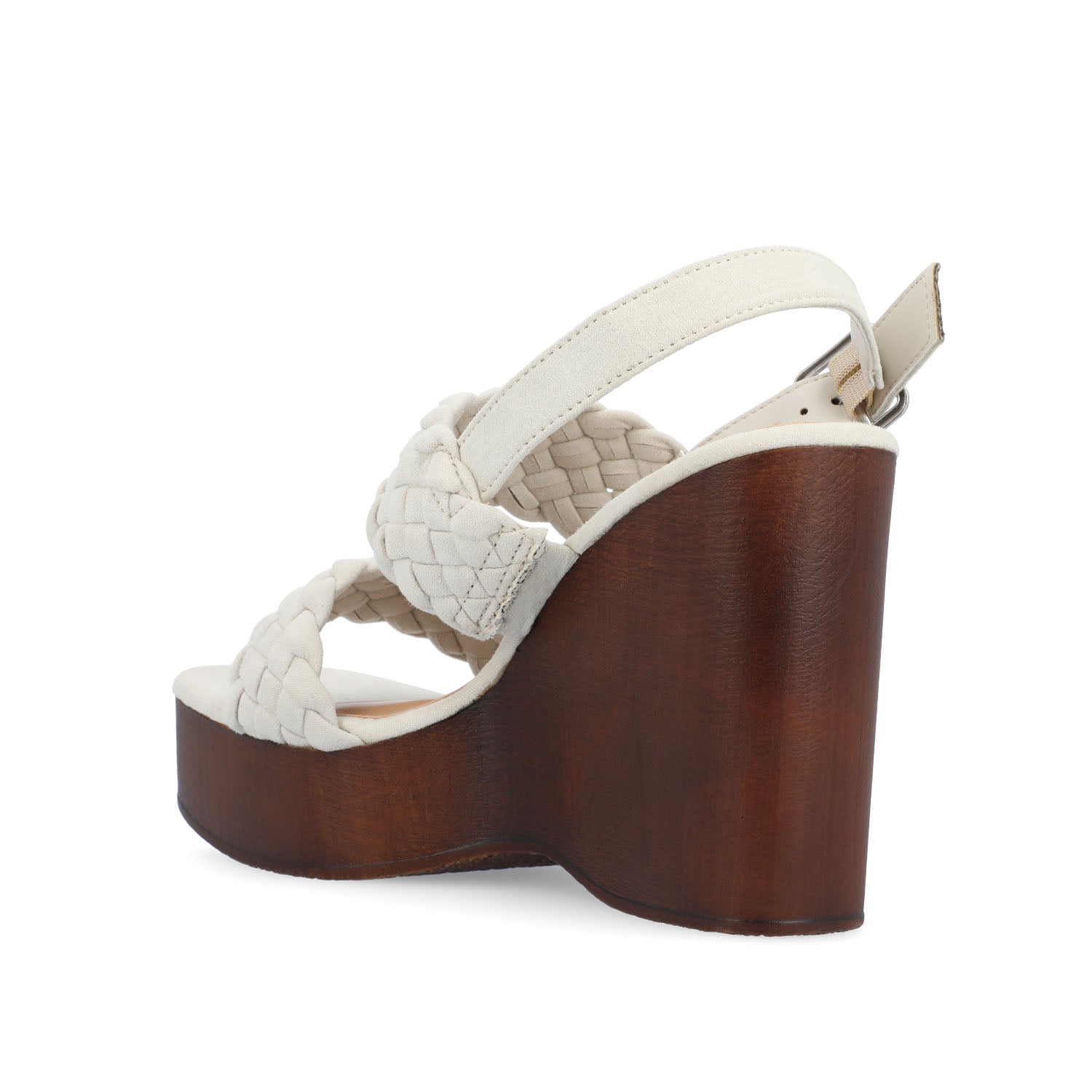 AYVEE HEELED SANDALS IN VEGAN LEATHER - Sand