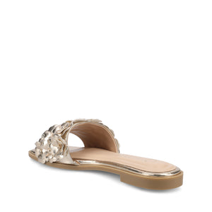 AZALEA SLIP ON SANDALS - Gold