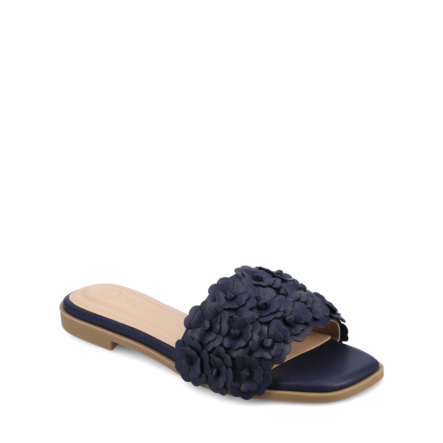 AZALEA SLIP ON SANDALS - Navy
