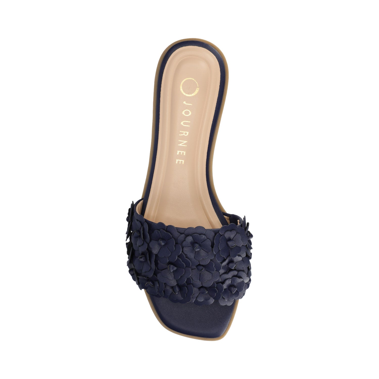 AZALEA SLIP ON SANDALS - Navy