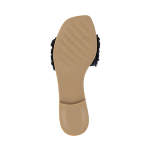 AZALEA SLIP ON SANDALS - Navy