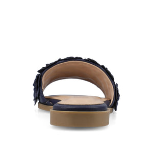 AZALEA SLIP ON SANDALS - Navy