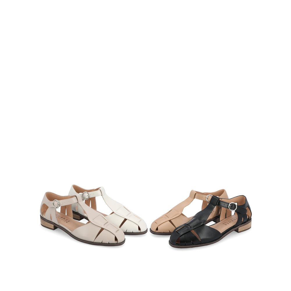 AZZARIA FISHERMAN SANDALS IN FAUX LEATHER