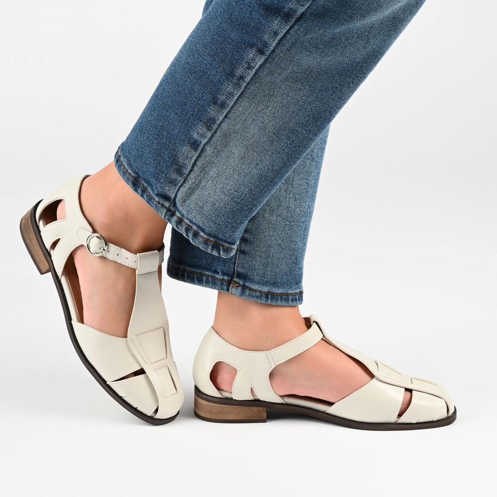 AZZARIA FISHERMAN SANDALS IN FAUX LEATHER