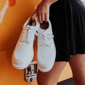 ALIAH OXFORD FLATS IN VEGAN LEATHER - Tan